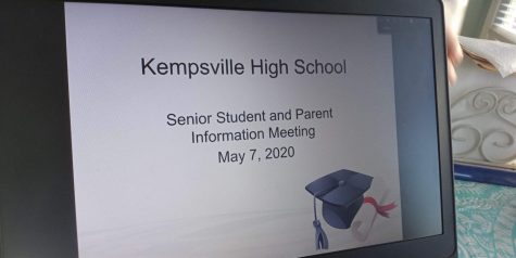The slide presented on the Zoom call on Thursday evening, prior to the beginning of the meeting.